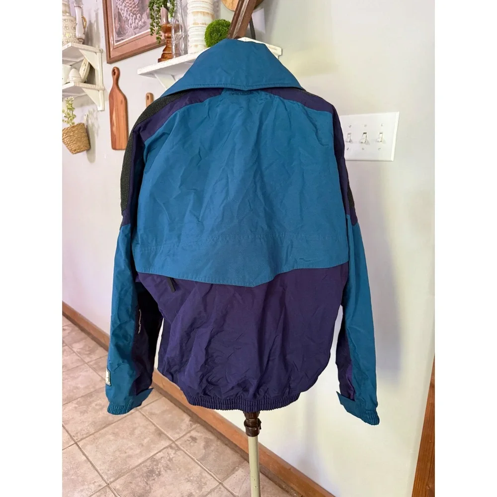 Vintage Helly Hansen Helly-Tech Ski Jacket 90s Thinsulate L‎ Large Y2K colorful